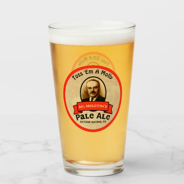 Verre Le Pale Ale de M. Molotov (Devant (rempli))
