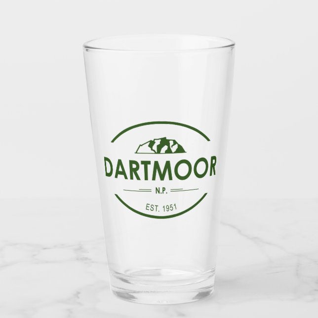 Verre Le Parc national de Dartmoor (Devant)