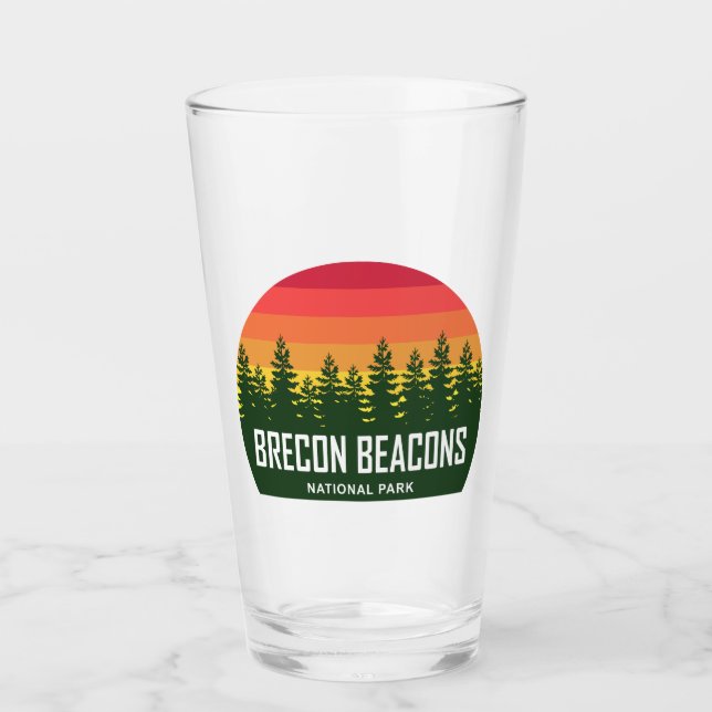 Verre Le Parc national des Brecon Beacons (Devant)