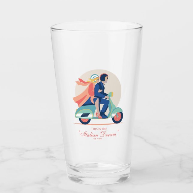 Verre Le rêve italien - Le Lotus Blanc (Devant)