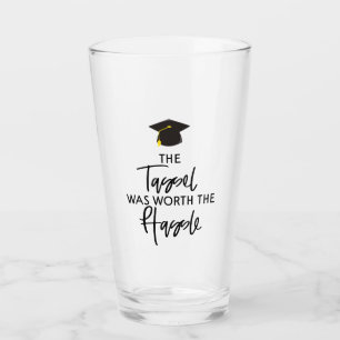 Verre Le Tassel Vaut La Peine Le Cadeau Hassle Graduatio