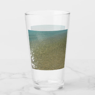 Verre L'eau sur la plage I Photographie Abstraite de la