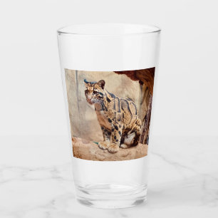 Verre léopard nébuleux image nature faune exotique