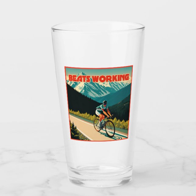 Verre Les battements cyclables fonctionnent (Devant)