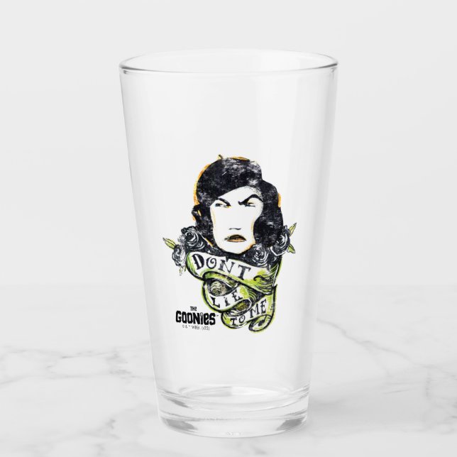 Verre Les Goonies Mama Fratelli "Ne me mens pas" (Devant)