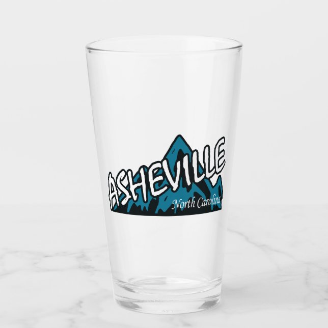 Verre Les monts Asheville North Carolina (Devant)