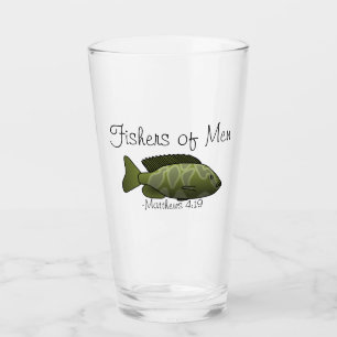 Verre Les pêcheurs d'hommes Customisent avec le nom ou l