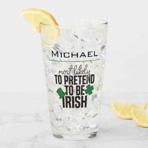 Verre Les Plus Susceptibles De Faire Preuve D'Irlandais