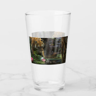 VERRE LES TIGRES DE LA PAIX SAUVAGE