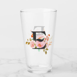 Verre Lettre E