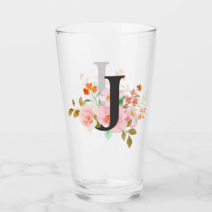 Verre Lettre J
