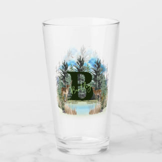 VERRE LETTRE MONOGRAPHIQUE B PERSONNALISÉE CHEZ LES CHEF