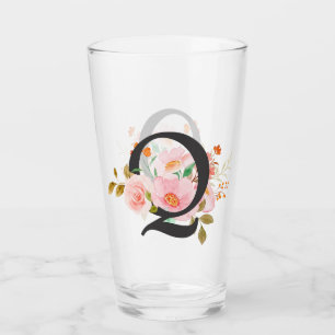 Verre Lettre Q