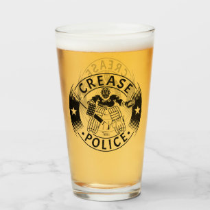 Verre Lever Police Hockey Goalie