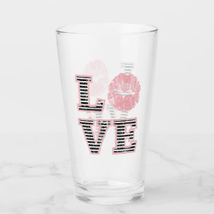Verre Lèvres d'amour