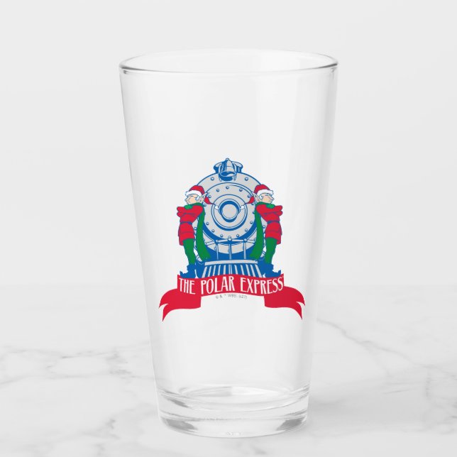Verre L'Express polaire | Elfes debout En Train (Devant)