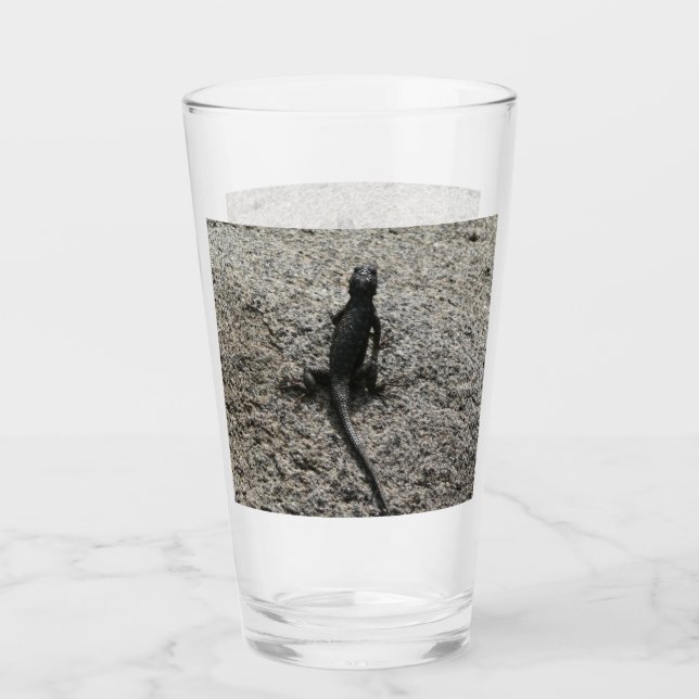 Verre Lézard noir (Devant)