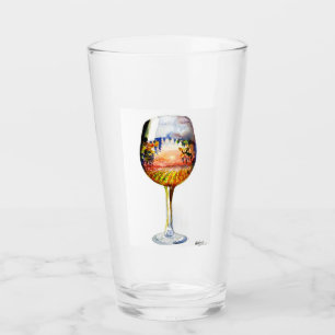Verre L'histoire de la tasse de café à aimant de vin