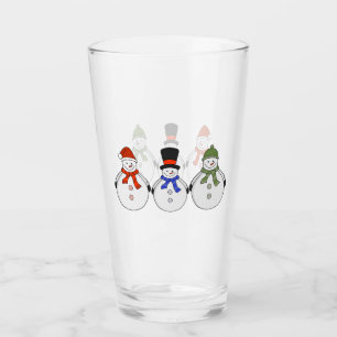 Verre L'hiver des neiges est arrivé