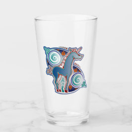 Verre Licorne celtique