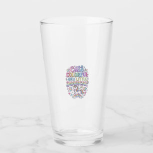 Verre Licorne Mignonne Colorée et un Peu Magique Origina