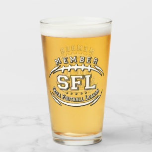 Verre Ligue de football de canapé