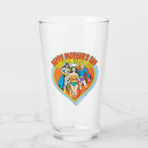 Verre Ligue de la justice  Joyeuse fête des mères