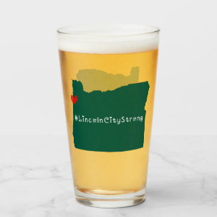 Verre Lincoln City Strong Heart Green