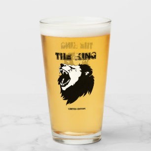 Verre Lion en colère