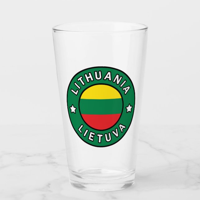 Verre Lituanie Lietuva (Devant)