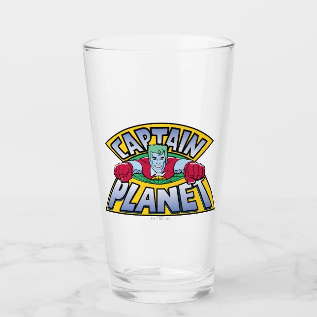 Verre Logo Captain Planet (Devant)
