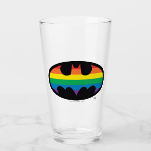 Verre Logo de Batman Rainbow