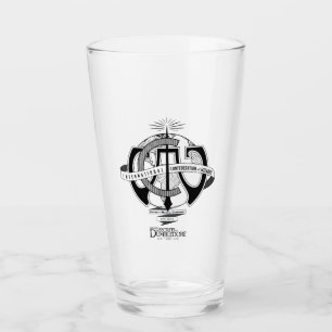 Verre Logo de la Confédération internationale des sorc