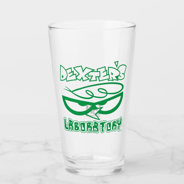 Verre Logo de la face de laboratoire de Dexter (Devant)
