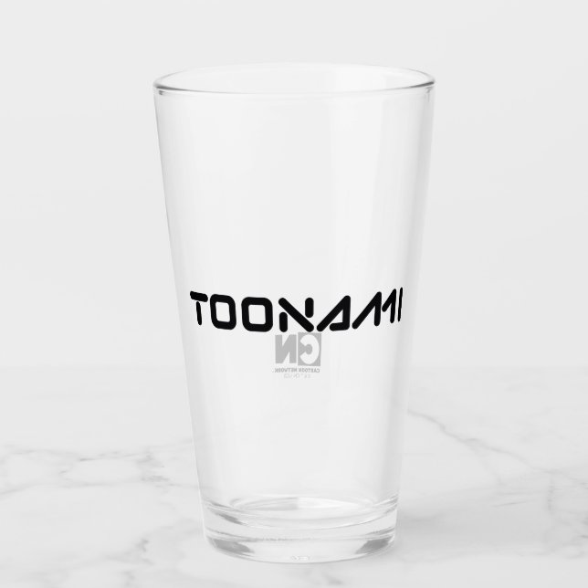 Verre Logo de police numérique Toonami (Devant)