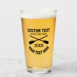 Verre Logo de voitures croisées bière personnalisée cade