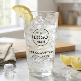 Verre Logo d'entreprise personnalisé
