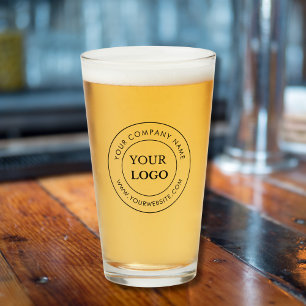 Verre Logo d'entreprise personnalisé