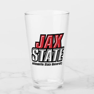 Verre Logo d'état de Jacksonville State University JAX S