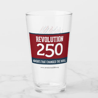 Verre Logo et nuage de mots Rev250 - Couleur