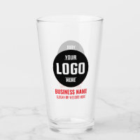 Logo et texte personnalisés 16oz Rouge Bière perso