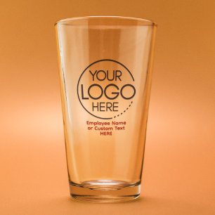 Verre Logo moderne élégant Employé/Société SWAG Red