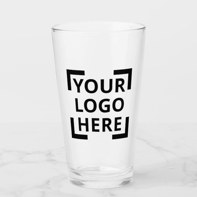 Verre Logo personnalisé (Devant)