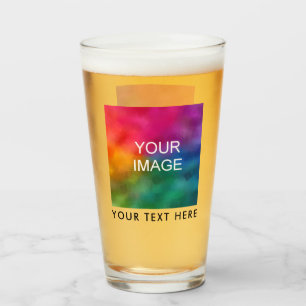 Verre Logo Professionnel modèle Ou Nom D'Image Texte