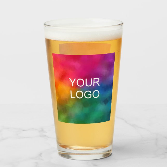 Verre Logo professionnel personnalisé ici Modèle personn (Devant (rempli))