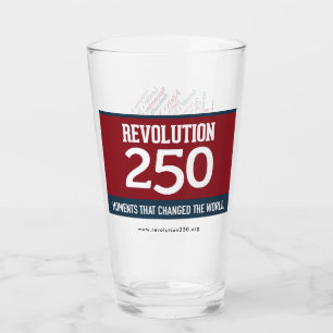 Verre Logo Rev250 & Nuage de mots - Couleur