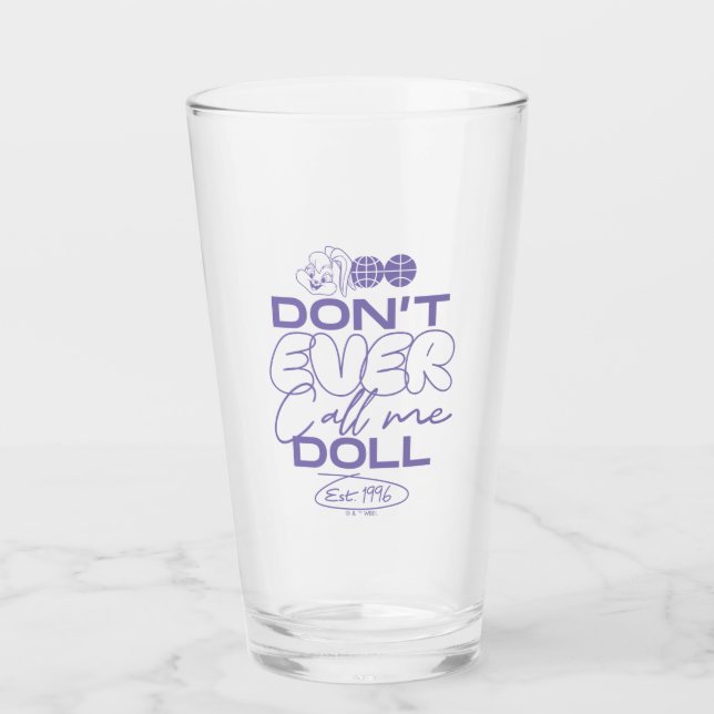 Verre Lola "Ne m'appelle jamais poupée" (Devant)