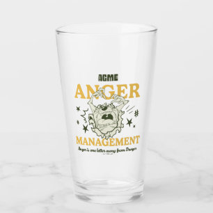 Verre LOONEY TUNES™ Gestion de la colère de  TAZ™ ACME