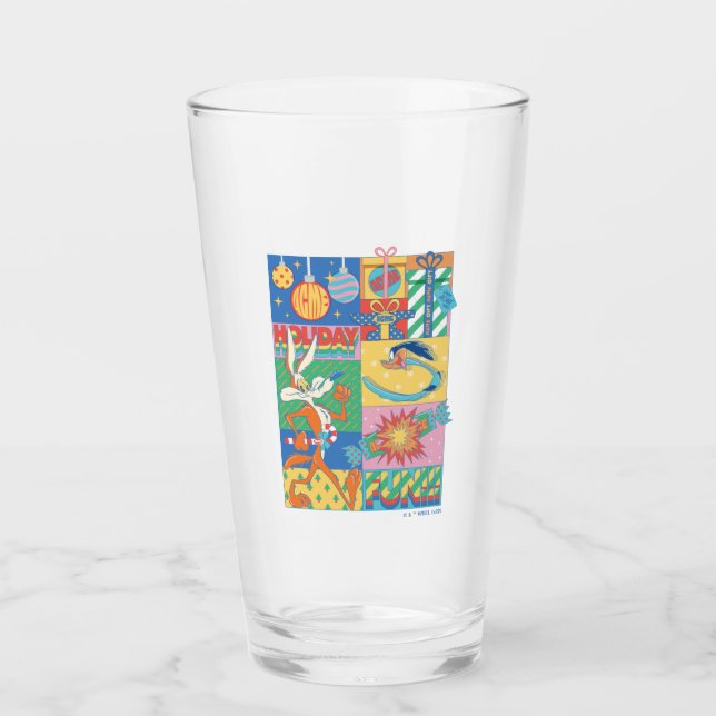 Verre LOONEY TUNES™ | Vacances (Devant)
