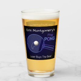 Verre Loser Achète La Bière ! Bière Ping Pong Fun Pint